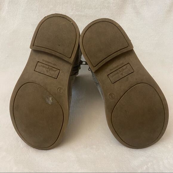 Little Girls Grey Booties sz 9 Gray Boots - Picture 3 of 6